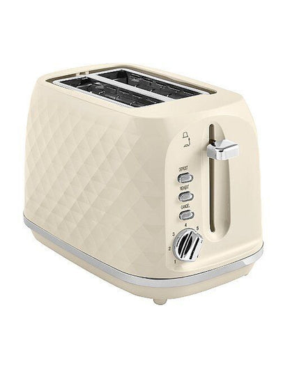 Dimond Textured Kettle and 2 Slice Toaster