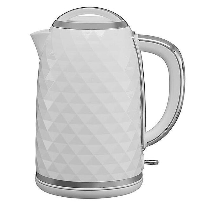 Dimond Textured Kettle and 2 Slice Toaster