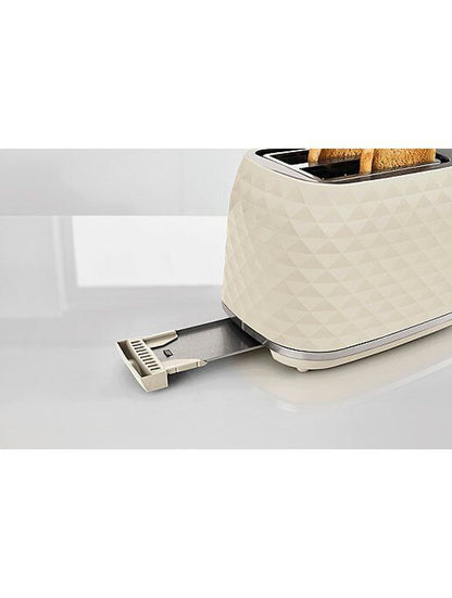 Dimond Textured Kettle and 2 Slice Toaster