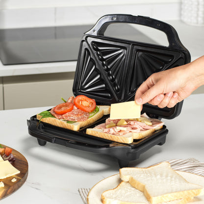 Salter XL Sandwich Toaster Panini Press Electric Deep Fill Toastie Non-Stick